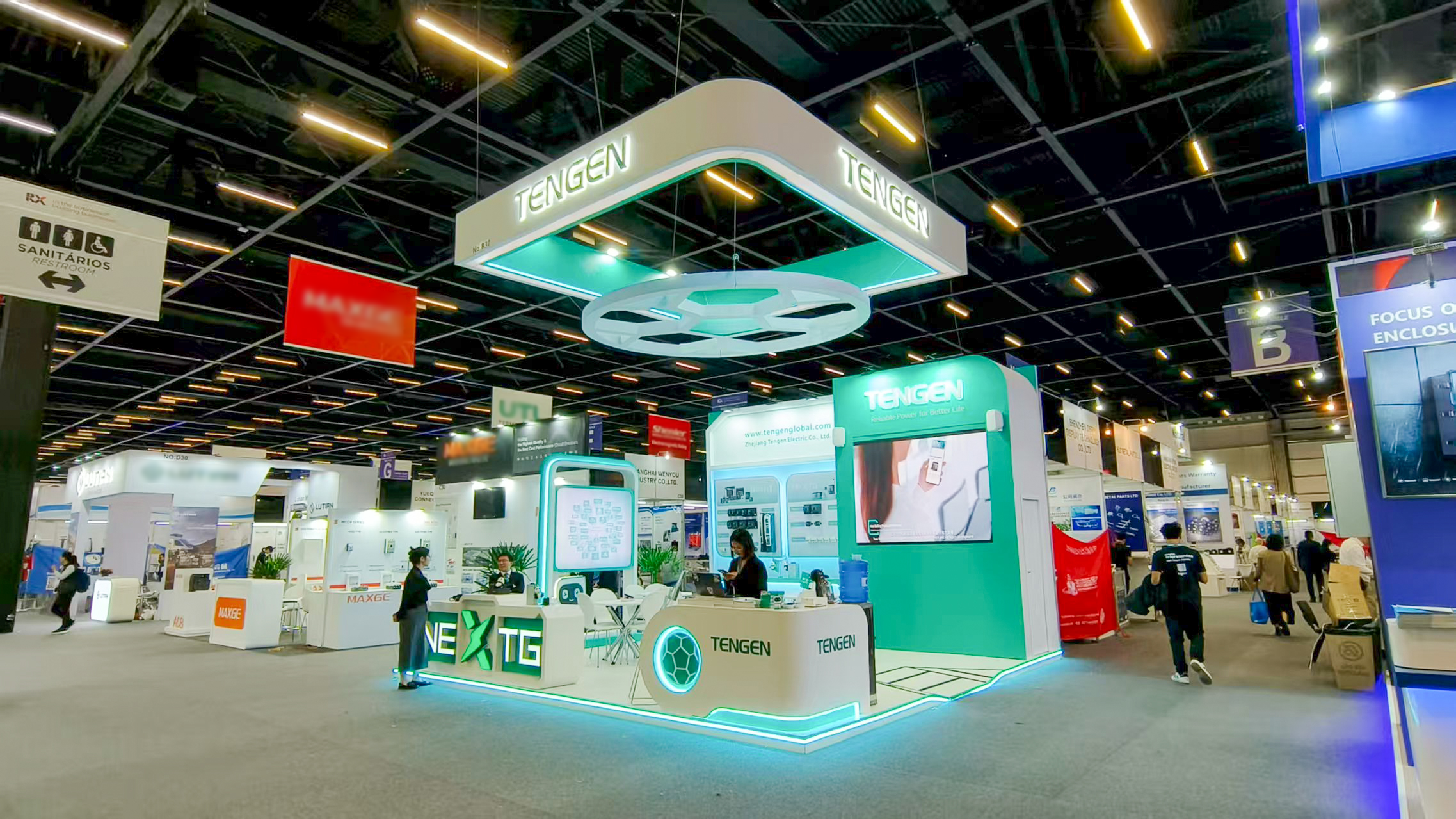 闪耀拉美丨pg试玩在线网站免费亮相FIEE巴西国际电力展